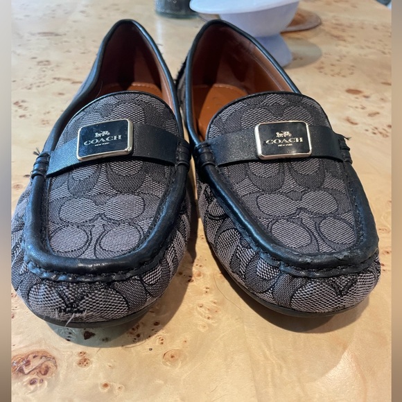 Coach loafers ‘Mona Driver’ in signature jacquard - Picture 6 of 6